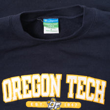 Vintage Champion Oregon Tech Sweater Small 