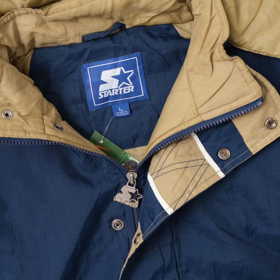 Vintage Starter Notre Dame Padded Anorak Medium 