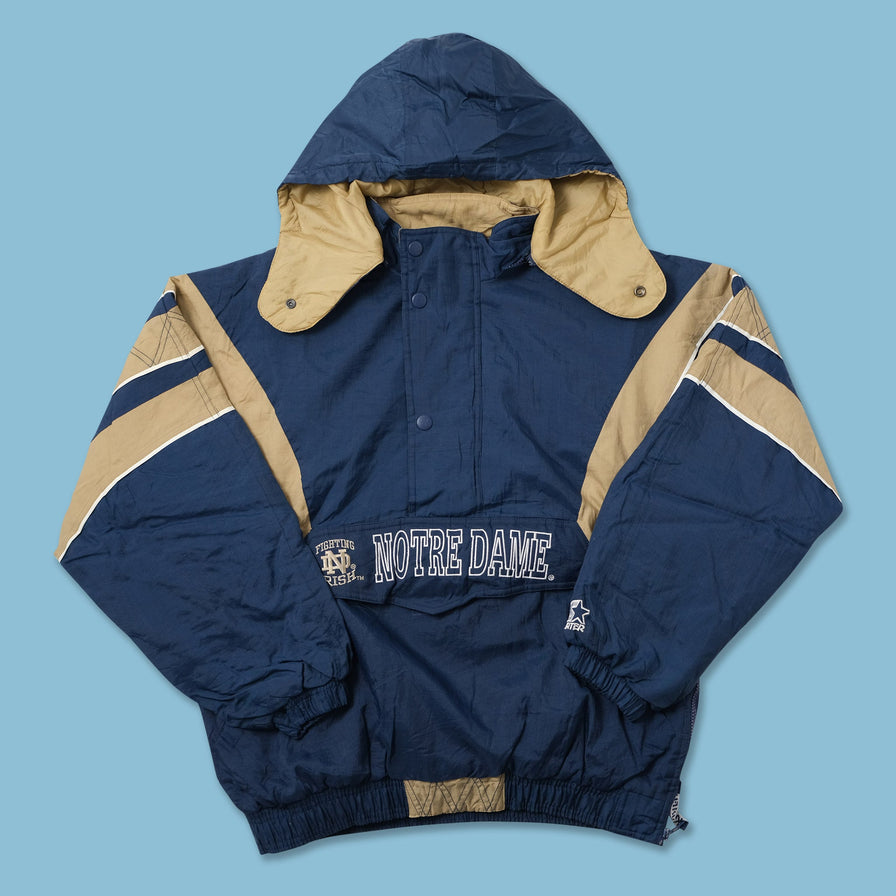 Vintage Starter Notre Dame Padded Anorak Medium 