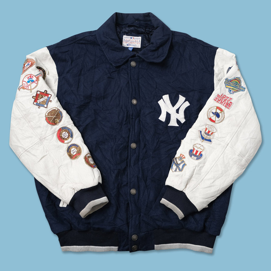 Vintage New York Yankees College Jacket Large 
