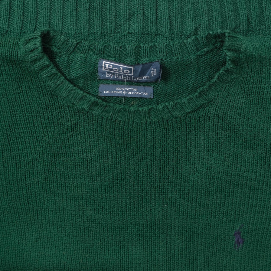 Vintage Polo Ralph Lauren Knit Sweater Large 
