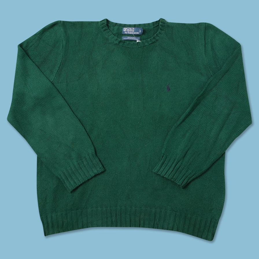 Vintage Polo Ralph Lauren Knit Sweater Large 