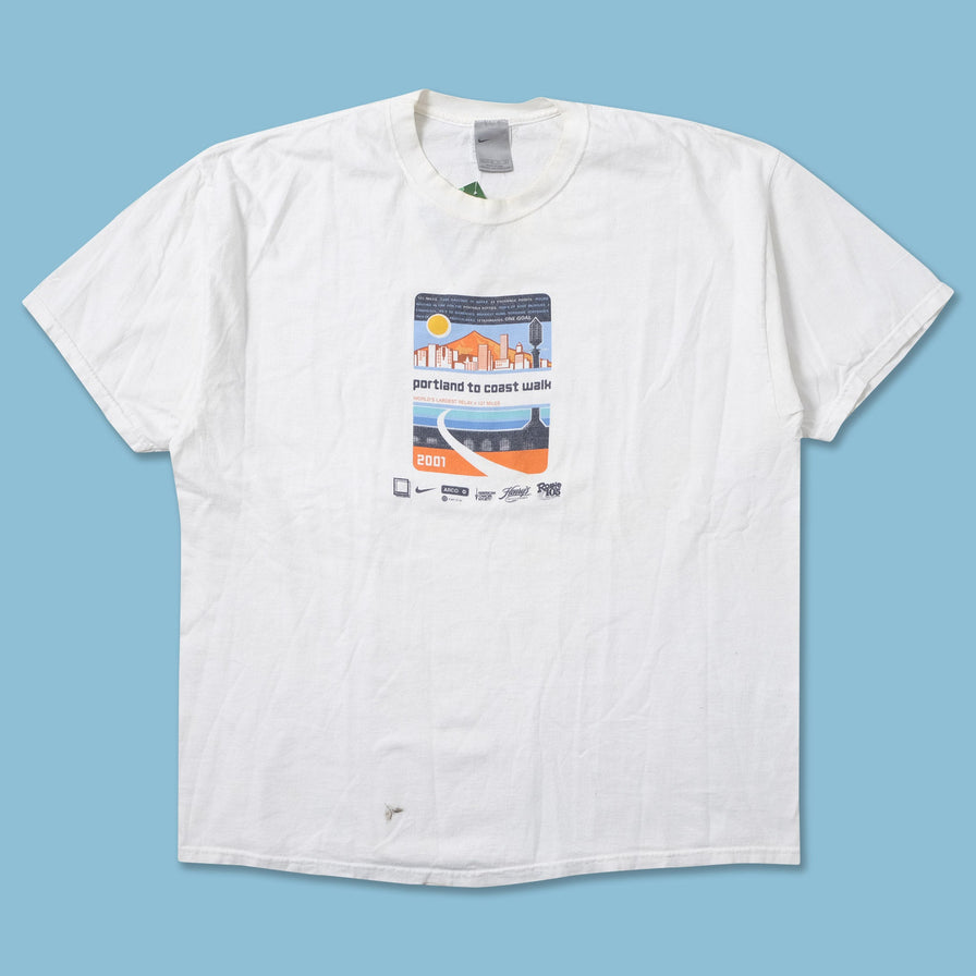 Vintage 2001 Nike Portland Marathon T-Shirt XLarge 