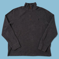 Vintage Polo Ralph Lauren Q-Zip Sweater XLarge 