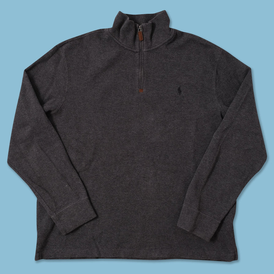 Vintage Polo Ralph Lauren Q-Zip Sweater XLarge 