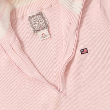 Vintage Women's Polo Jeans Q-Zip Sweater Medium 