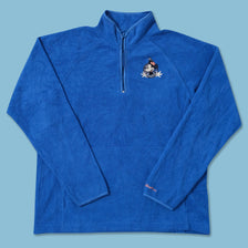 Vintage Minnie Mouse Q-Zip Fleece Large 