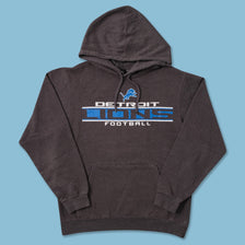 Vintage Detroit Lions Hoody Medium 