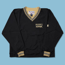 Vintage Champion University of Iowa Windreaker Large 