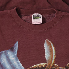 Vintage Sea World Sweater Medium 