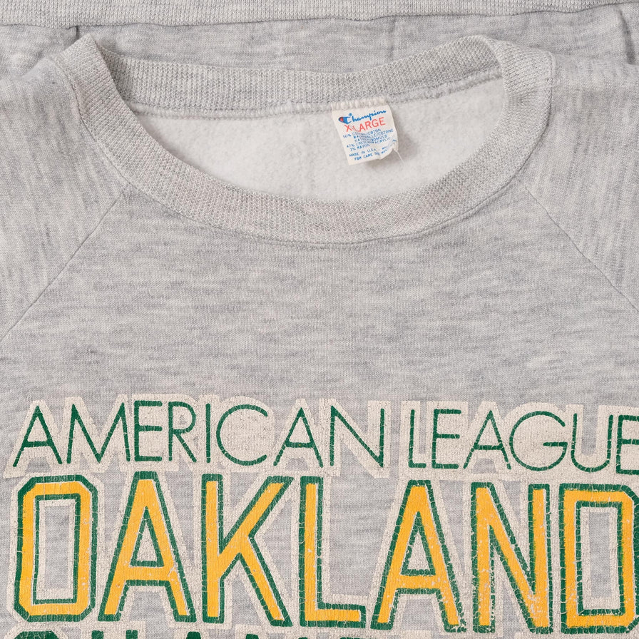 1988 Champion Oakland Athletics Sweater Medium 