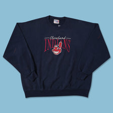 Vintage Chalkline Cleveland Indians Sweater XXLarge 