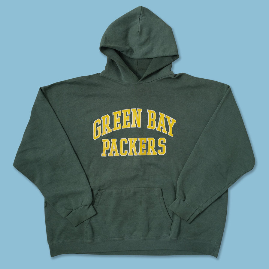 Vintage Green Bay Packers Hoody XXLarge 