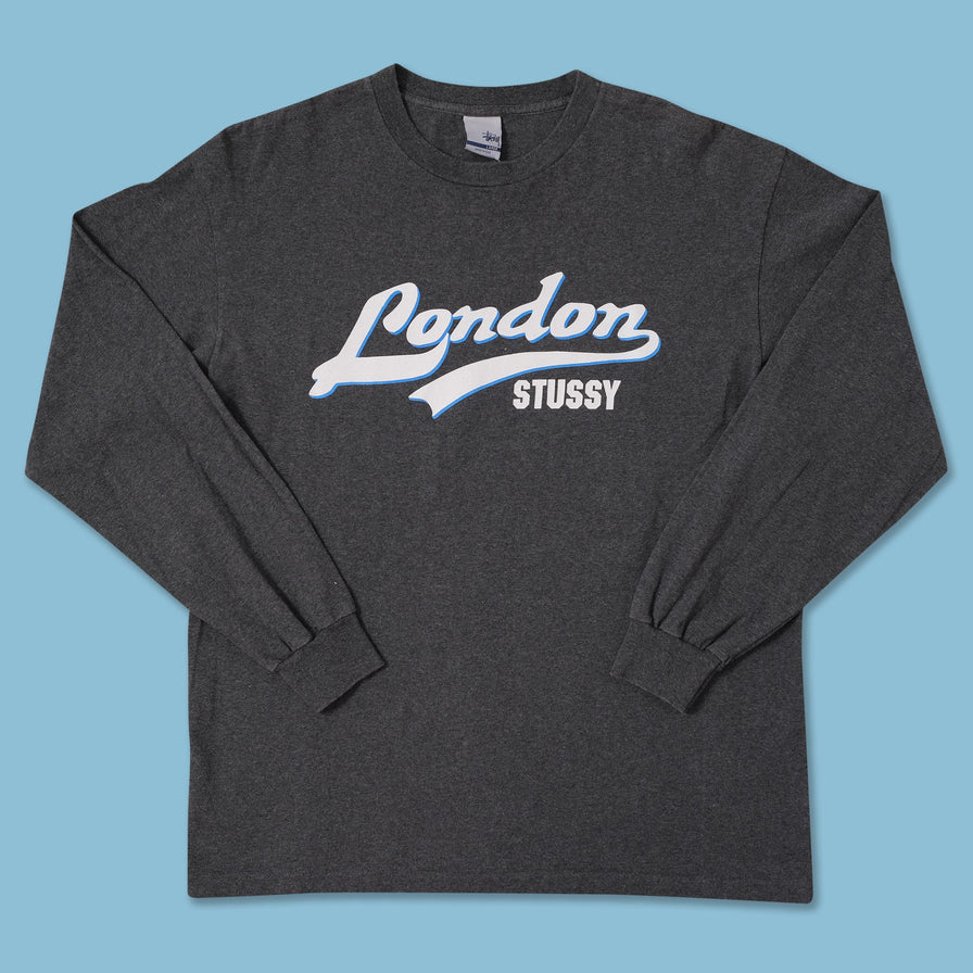 Vintage Stussy London Longsleeve Large 