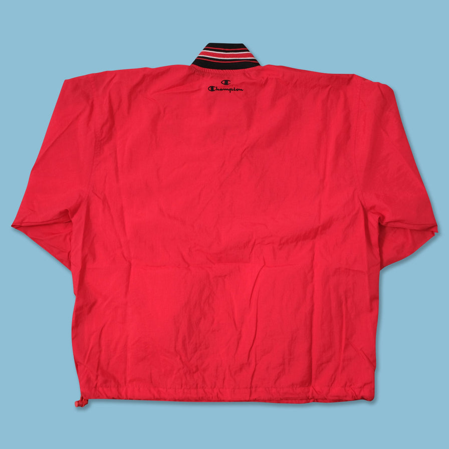 Vintage Champion Q-Zip Windbreaker Large 