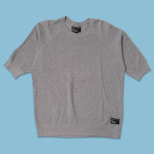 Vintage Stussy Short Sleeve Sweater Large 