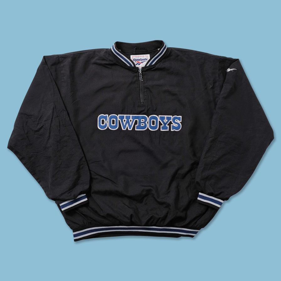 Vintage Reebok Dallas Cowboys Windbreaker Large 