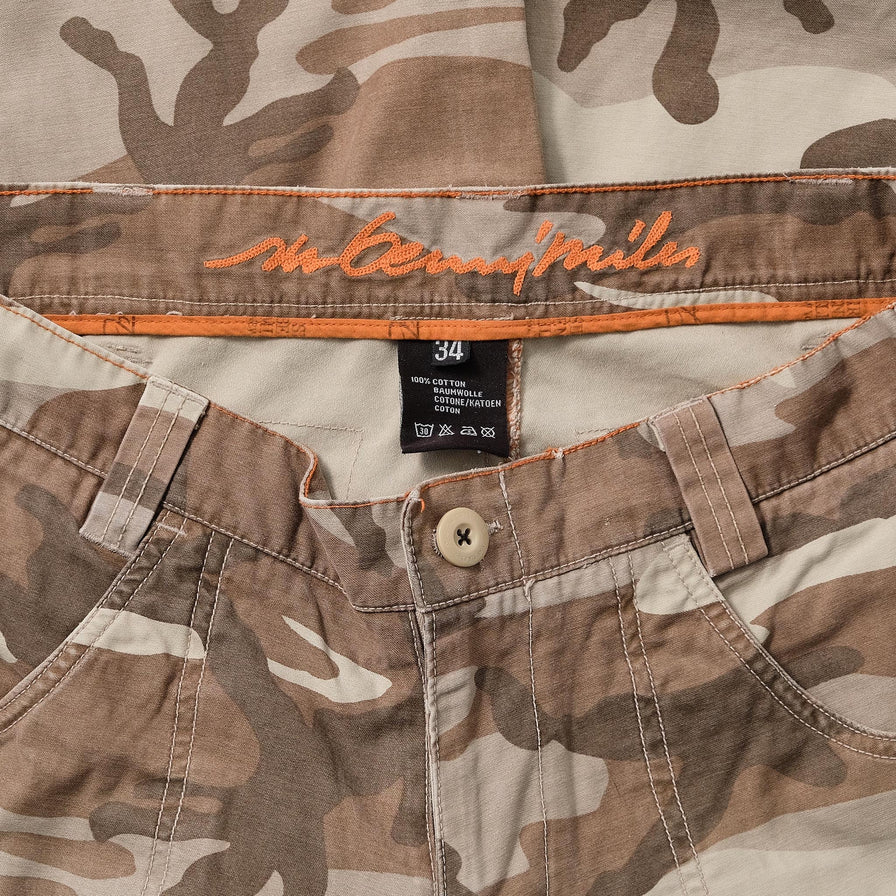 Y2K Sir Benni Miles Cargo Shorts W36 