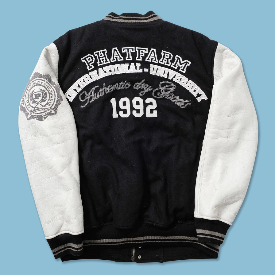 Y2K Phat Farm Varsity Jacket XLarge 