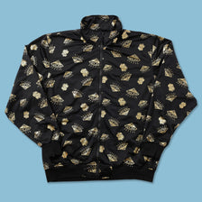 Y2K Raw Blue Track Jacket XXL 