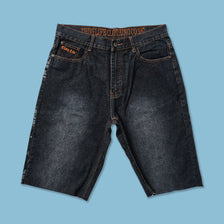 Y2K Thug Life Baggy Shorts W34 