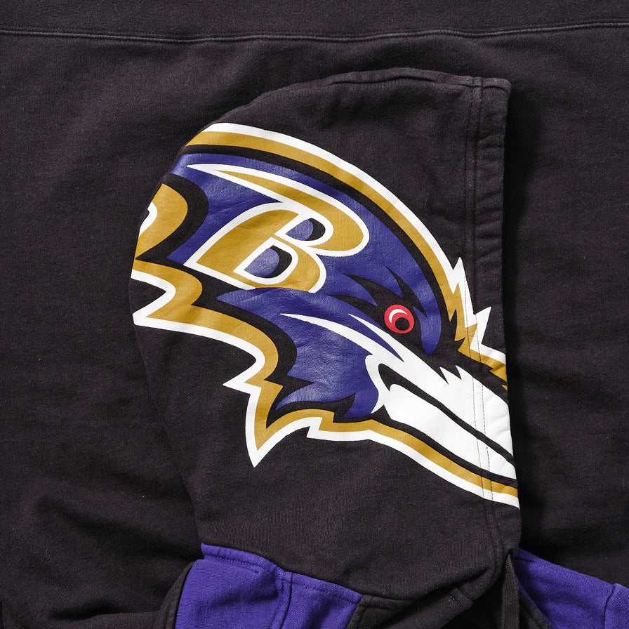 Vintage Reebok Baltimore Ravens Hoody Medium 