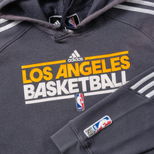 Vintage adidas Los Angeles Lakers Hoody Large 