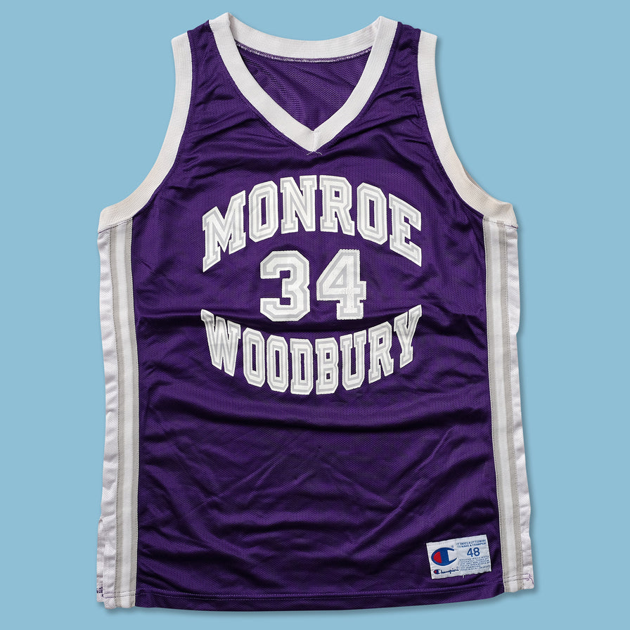 Vintage Champion Monroe Woodbury Jersey XLarge - Double Double Vintage