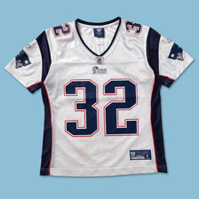 Women's Reebok New England Patriots Jersey Medium - Double Double Vintage