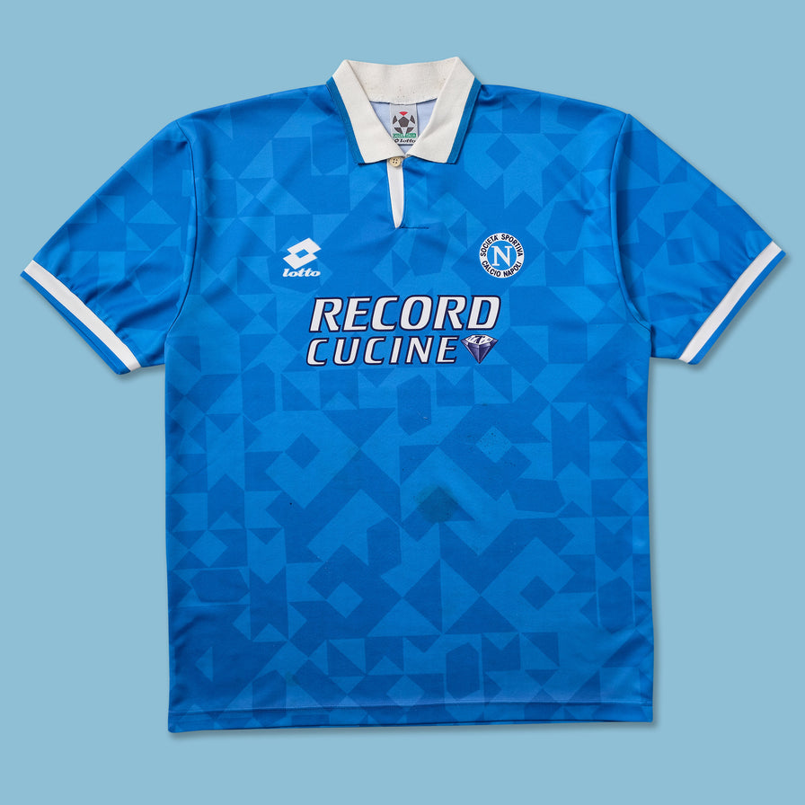 1994 Lotto SSC Napoli Jersey Large - Double Double Vintage
