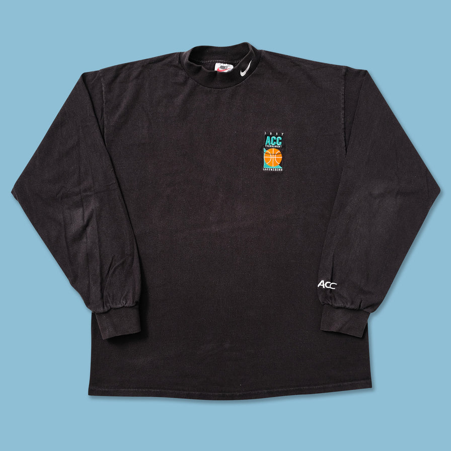 1997 Nike Mock Neck Longsleeve XLarge - Double Double Vintage
