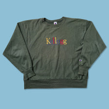 Vintage Champion Kellogg School Sweater XXL - Double Double Vintage