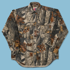 Vintage Real Tree Camo Heavy Shirt Medium - Double Double Vintage