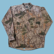 Vintage Real Tree Camo Heavy Shirt XLarge - Double Double Vintage