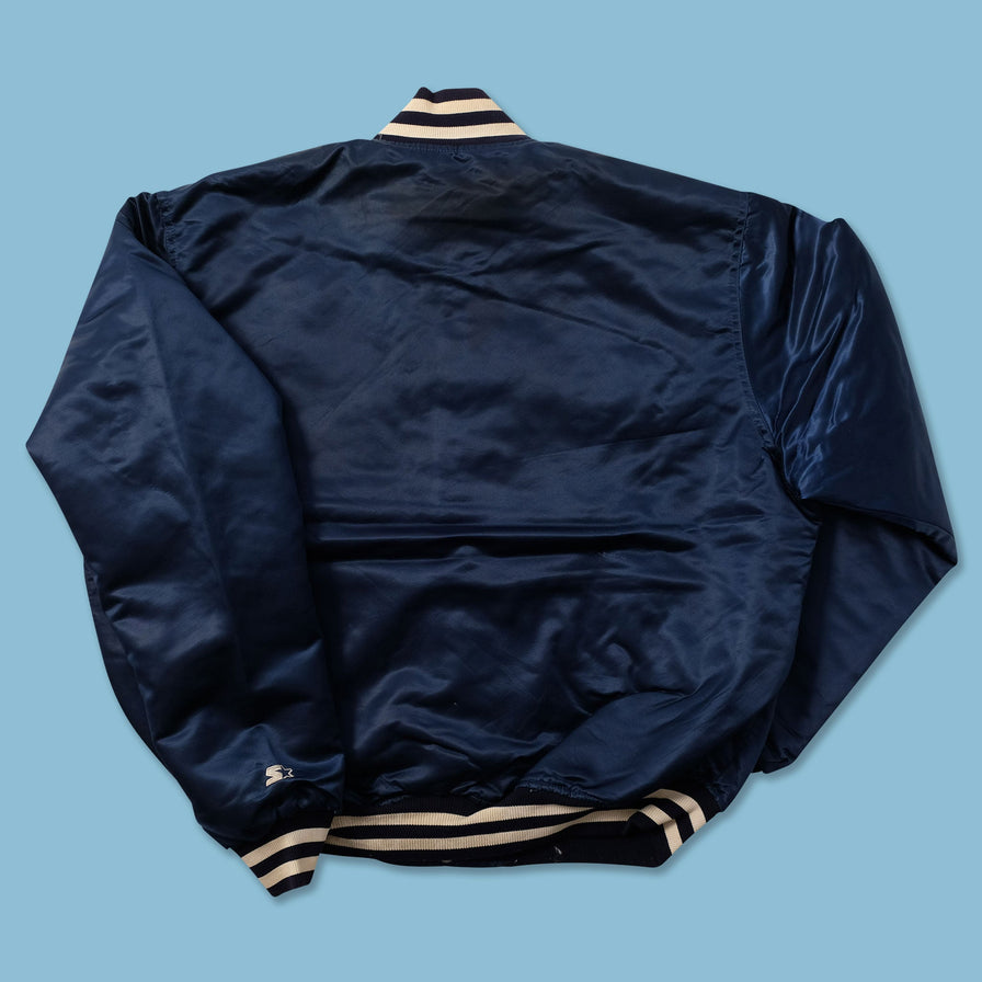 Vintage Starter New York Yankees Satin Bomber Jacket Medium - Double Double Vintage