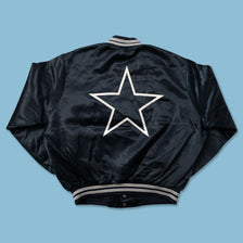 Vintage Dallas Cowboys Satin Bomber Jacket XLarge