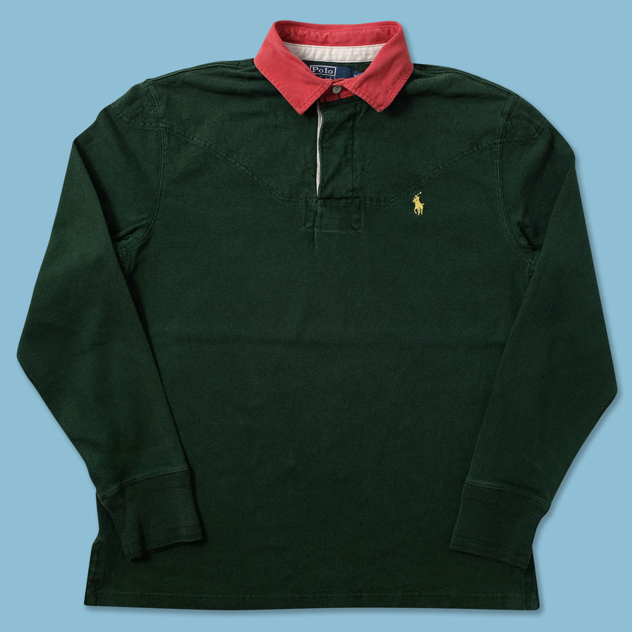 Vintage Polo Ralph Lauren Rugby Sweater Medium - Double Double Vintage