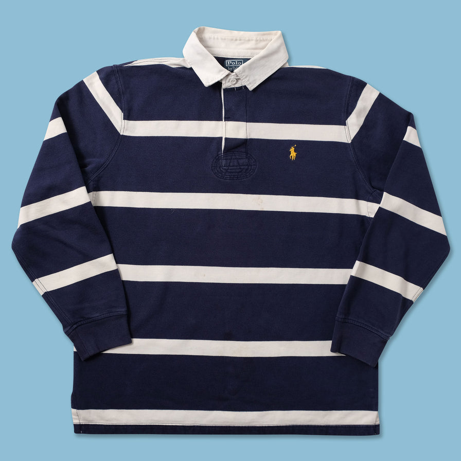 Vintage Polo Ralph Lauren Rugby Sweater Medium - Double Double Vintage