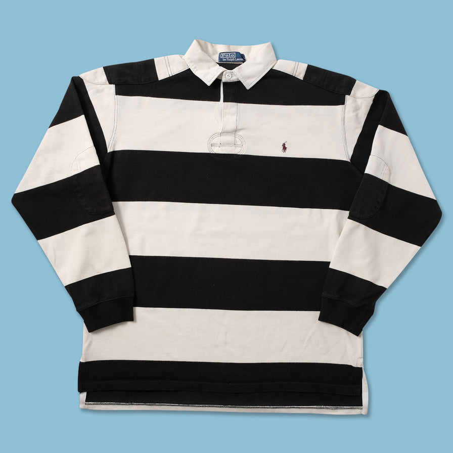Vintage Polo Ralph Lauren Rugby Sweater Large - Double Double Vintage