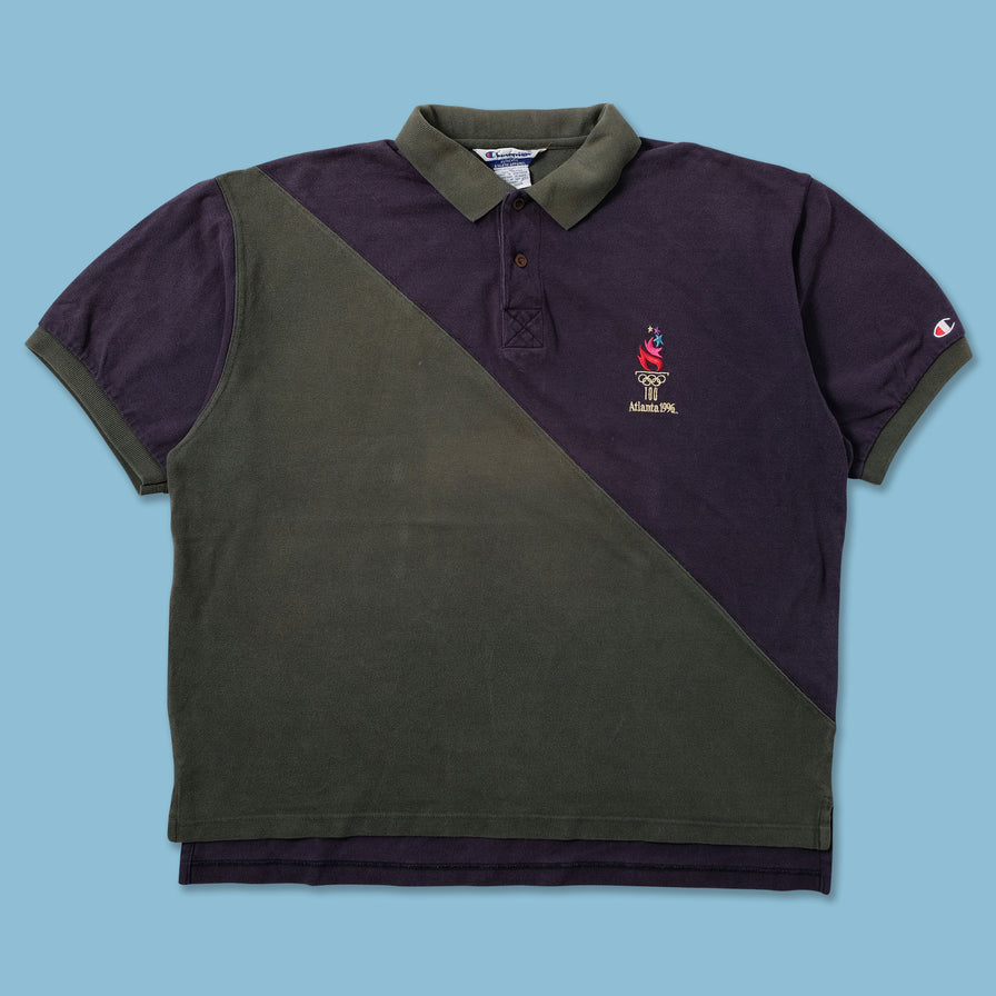 1996 Champion Atlanta Olympics Polo XLarge - Double Double Vintage