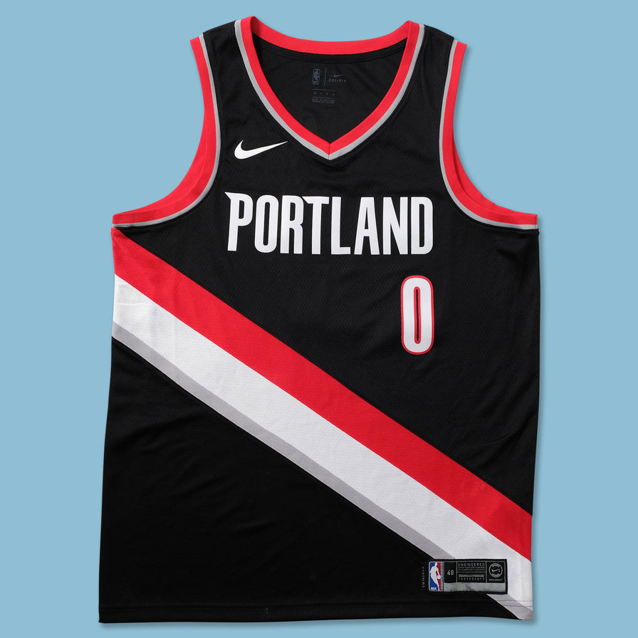 Nike Portland Trailblazers Jersey Large - Double Double Vintage