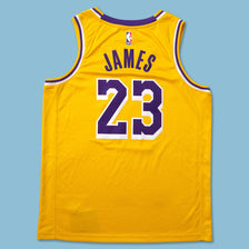 Nike Los Angeles Lakers Lebron James Jersey Large - Double Double Vintage