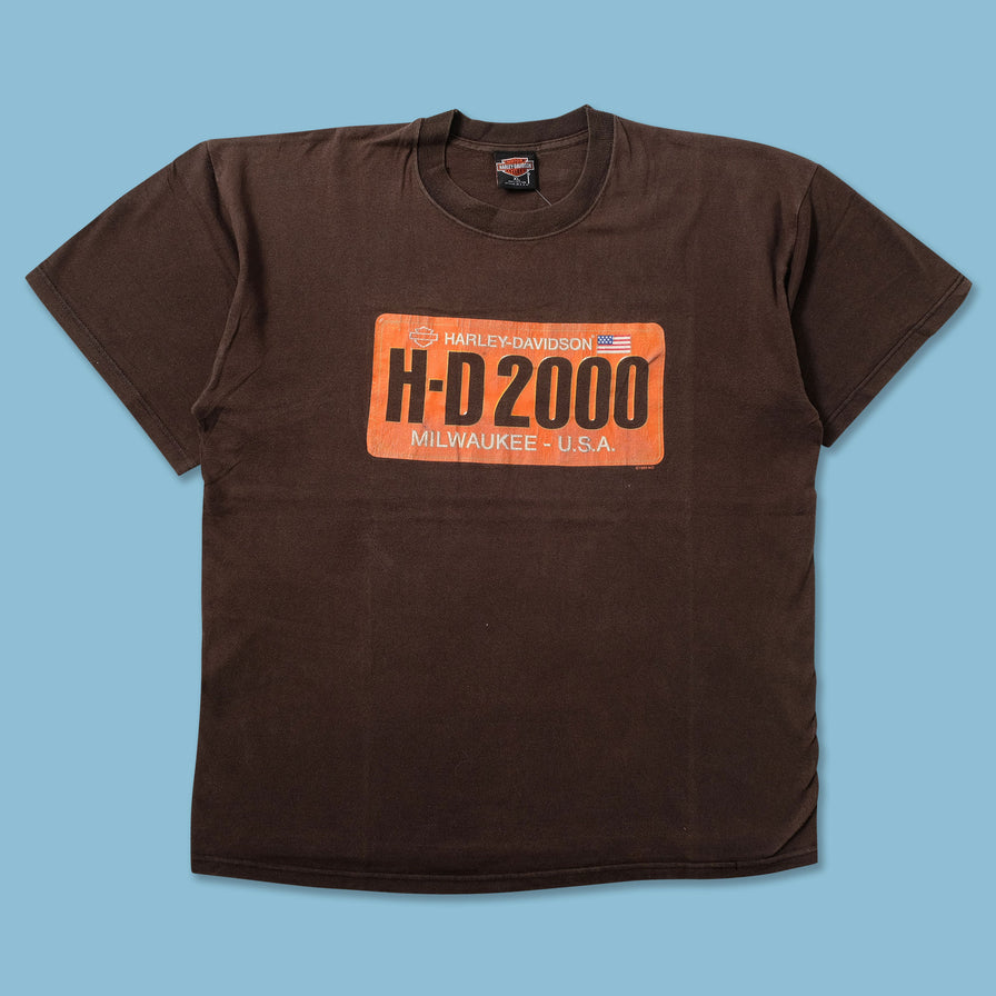 1999 Harley Davidson T-Shirt XLarge - Double Double Vintage