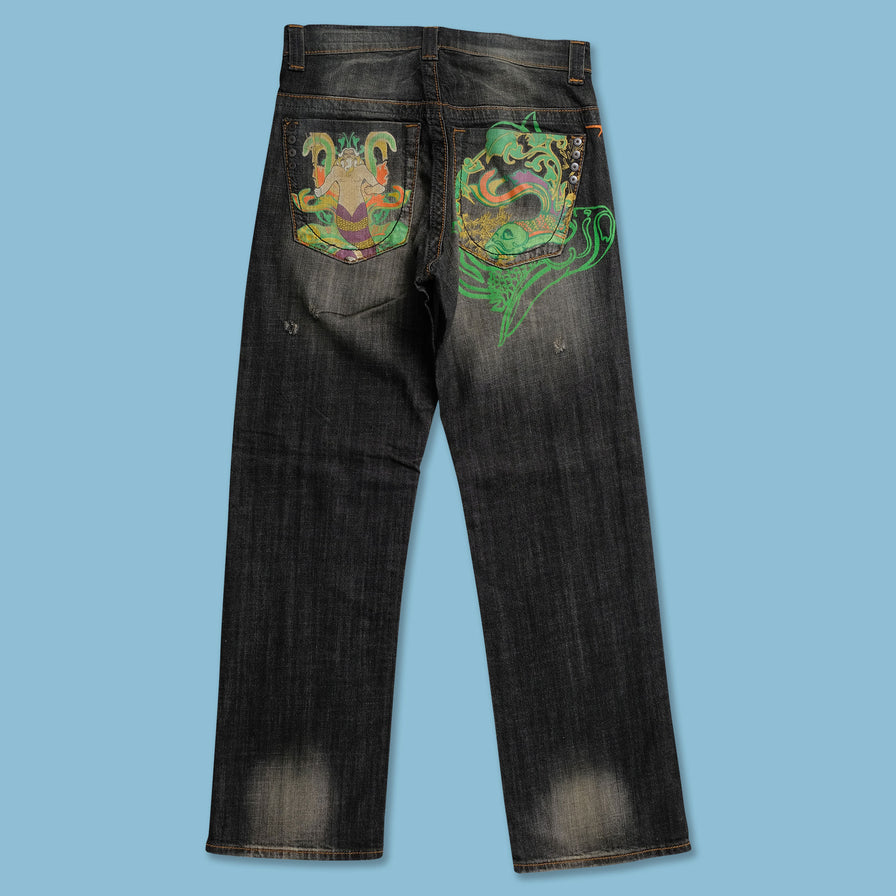 Y2K Azzure Baggy Pants 30x30 - Double Double Vintage