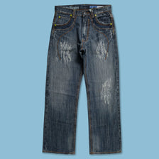 Y2K Azzure Denim Pants - Double Double Vintage