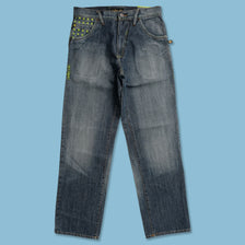 Y2K Pelle Pelle Baggy Pants 30x32 - Double Double Vintage