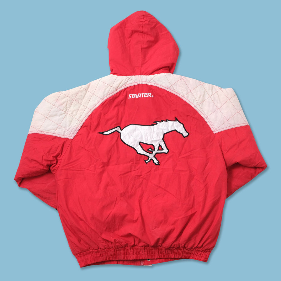 Vintage Starter Stampeders Jacket Medium 