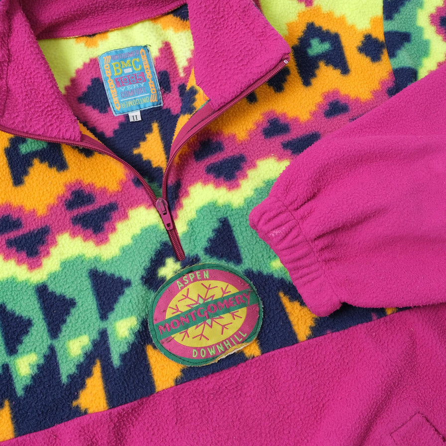 Vintage Q-Zip Fleece Large 