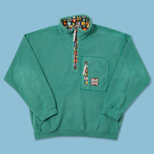 Vintage Think Pink Q-Zip Fleece Large 