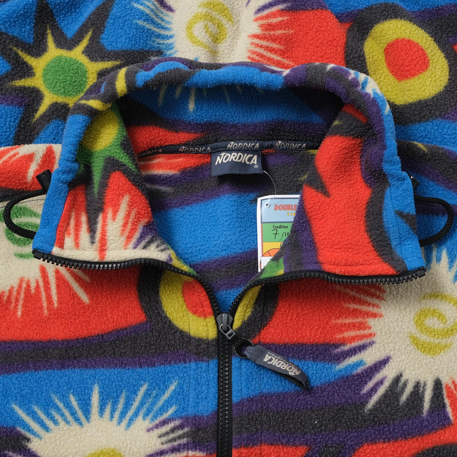 Vintage Nordica Q-Zip Fleece Medium 